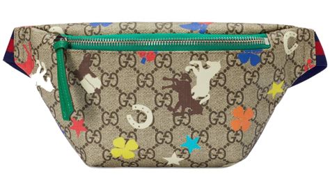 gucci canvas fanny pack|gucci fanny pack for women.